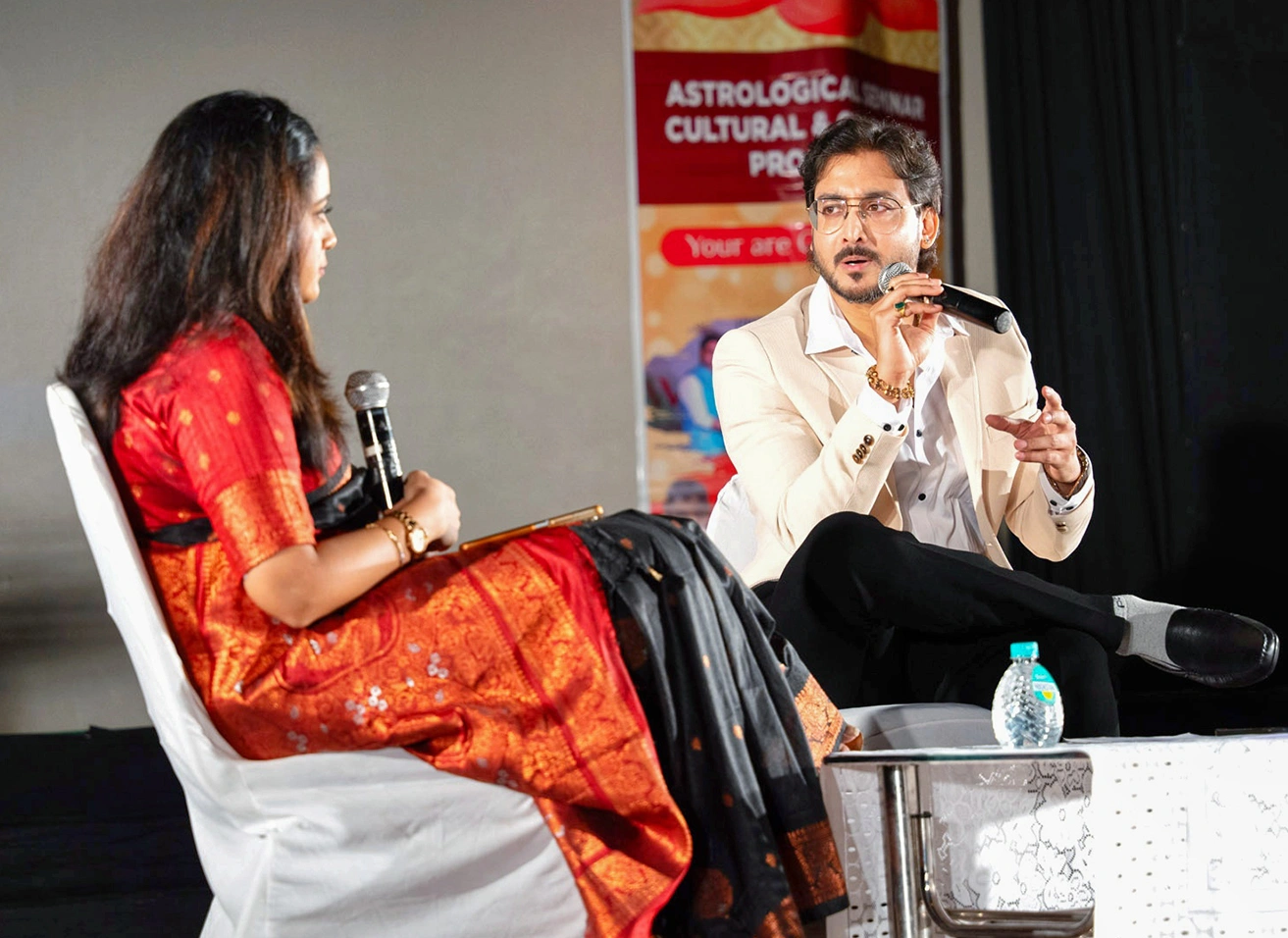 Students learning Vedic astrology at Nabatara Institute of Astrology in India