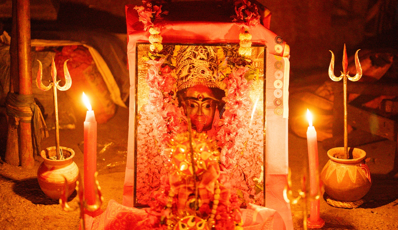 Sacred Tantra practice for spiritual awakening and consciousness expansion at Nabatara Foundation