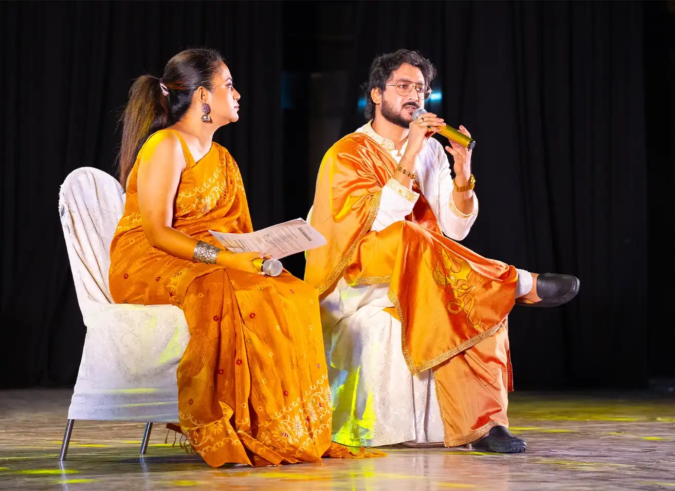 Spiritual wellness careers training at Nabatara Institute with Gaurav Tribedi teaching Vedic sciences